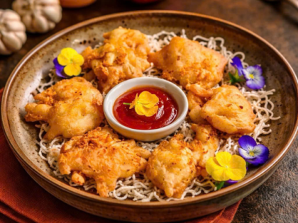 Cá Cơm Chiên Bột