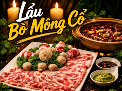 Lẩu bò Mông Cổ