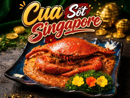Cua Sốt Singapore