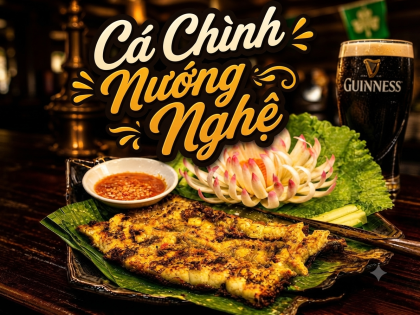 Cá chình nướng nghệ