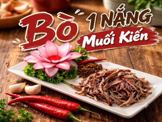 Bò 1 Nắng Muối Kiến