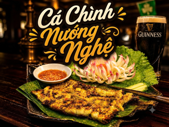 Cá chình nướng nghệ