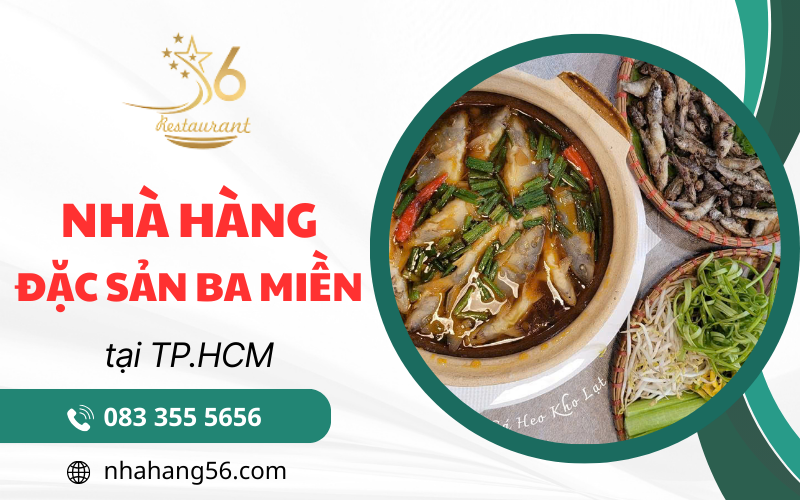 nhà hàng có đặc sản ba miền